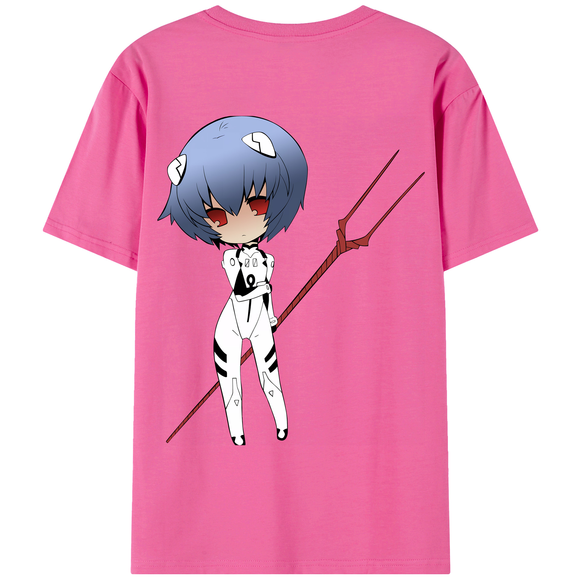 （画像用） EVA 新世紀エヴァンゲリオン レディース半袖Tシャツ(バックプリント)
